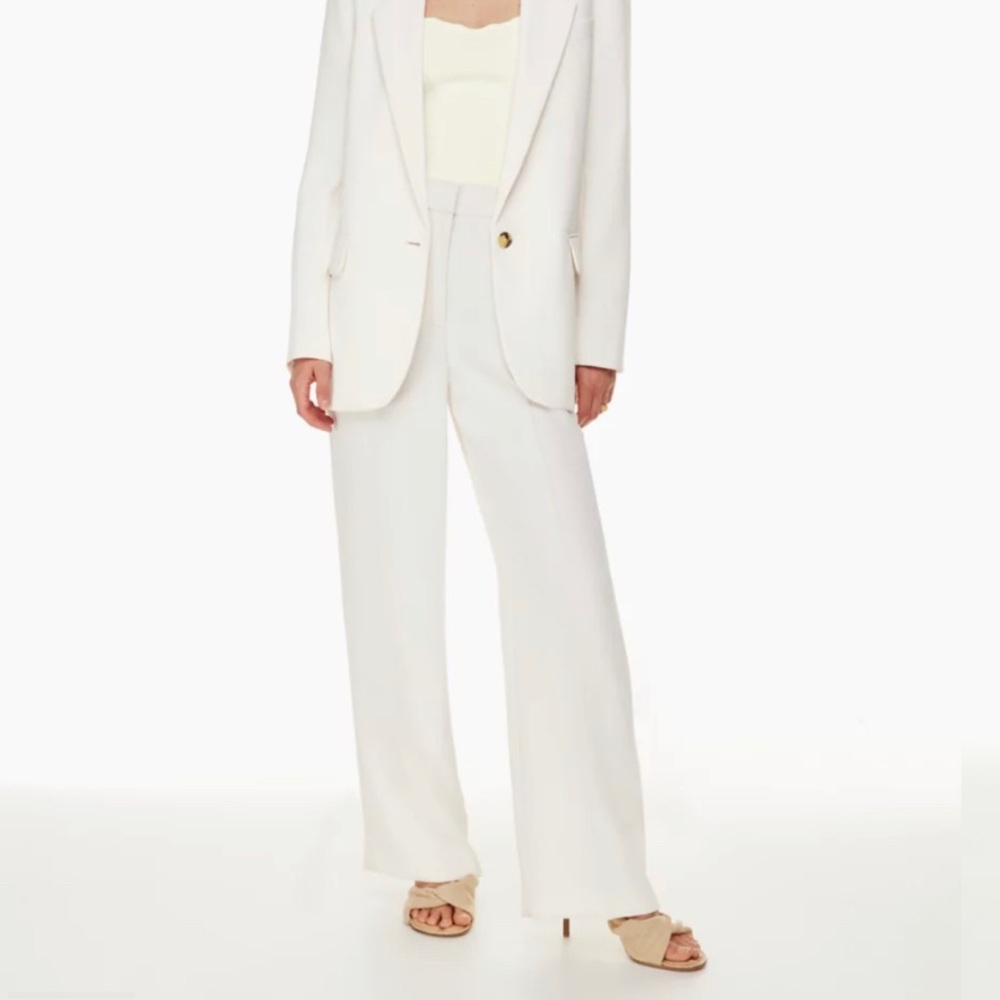 Aritzia Wilfred Effortless Pant, NWT, size 2, light birch